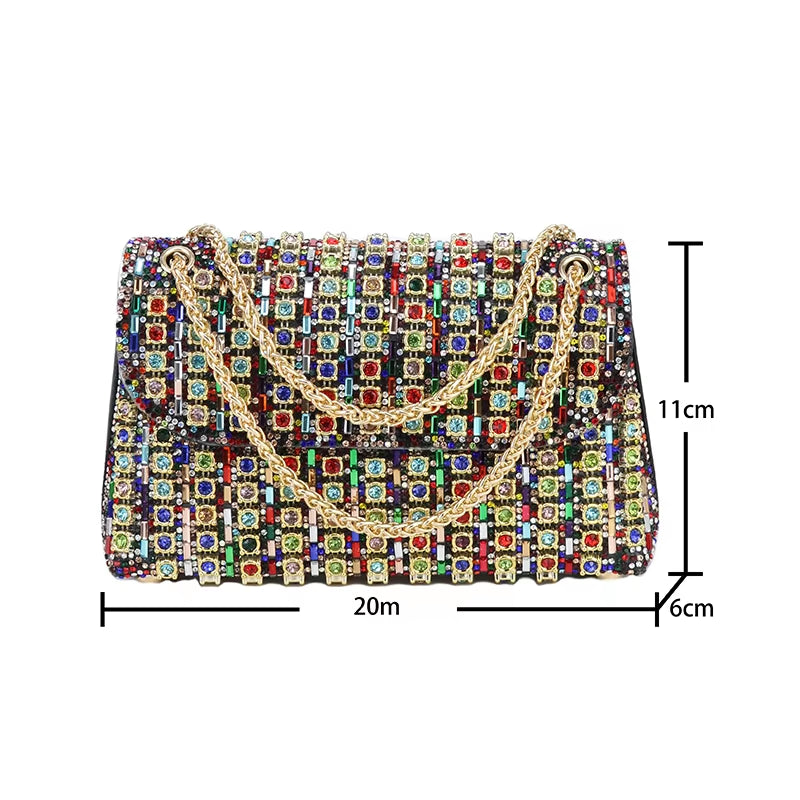 Stylish Elegant Clutch Bag for Brides & Bridesmaids - Perfect for Dinner, Party, & Dance - Factory Direct Sales