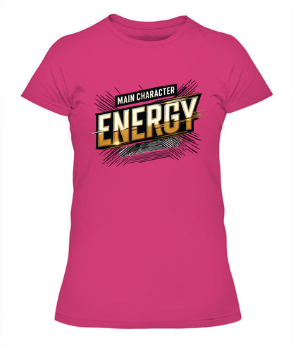 Main Character Energy T-Shirt | Own Your Story & Shine